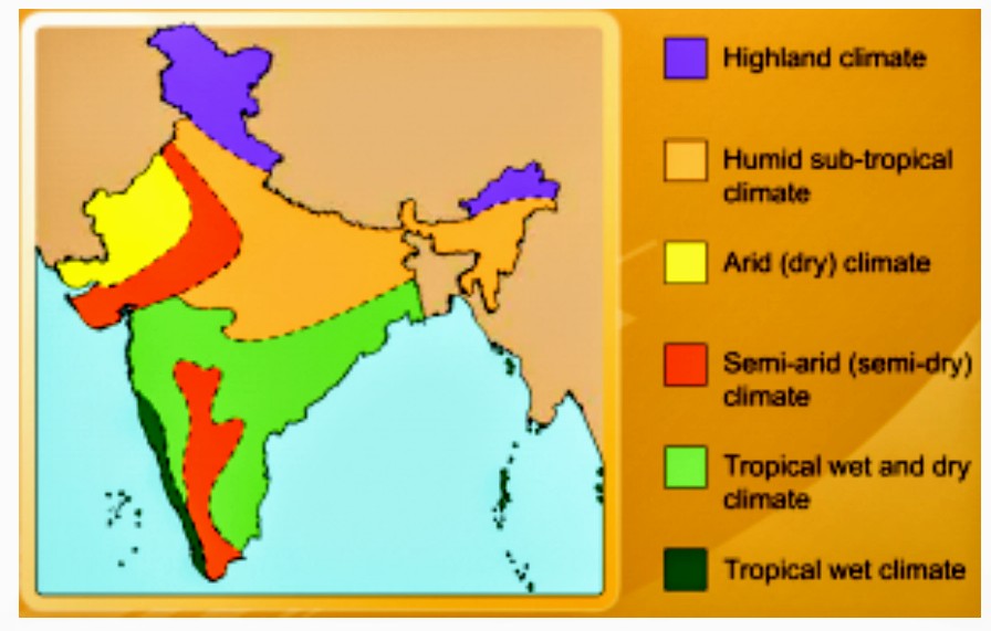 Annual weather forecast 2021 Indian sub-continent